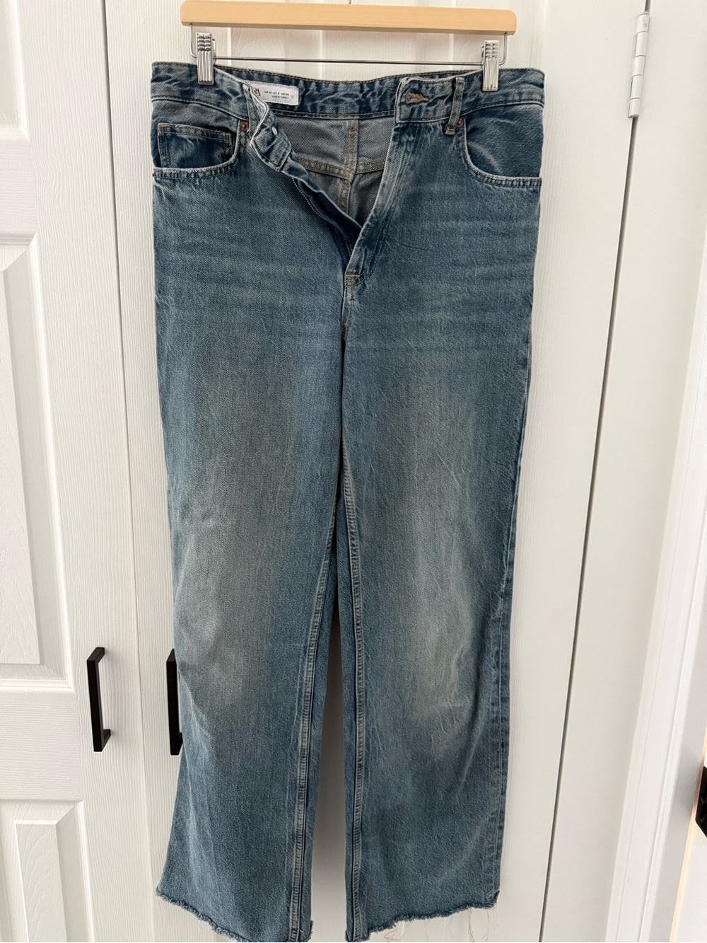 Zara wide leg jeans